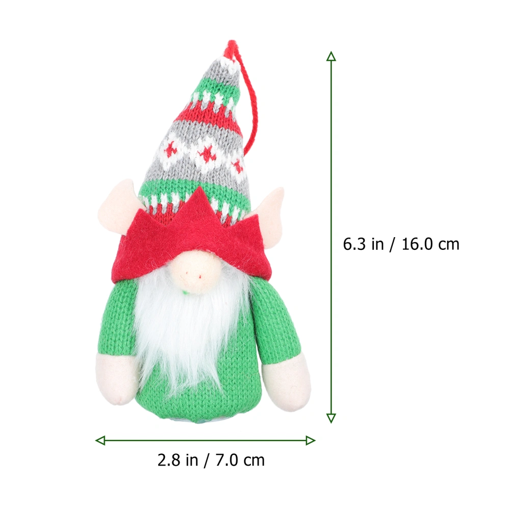 1PC Luminous Lovely Elf Doll Gnome Doll Old Man Decor Shopping Mall Shop Window Decor