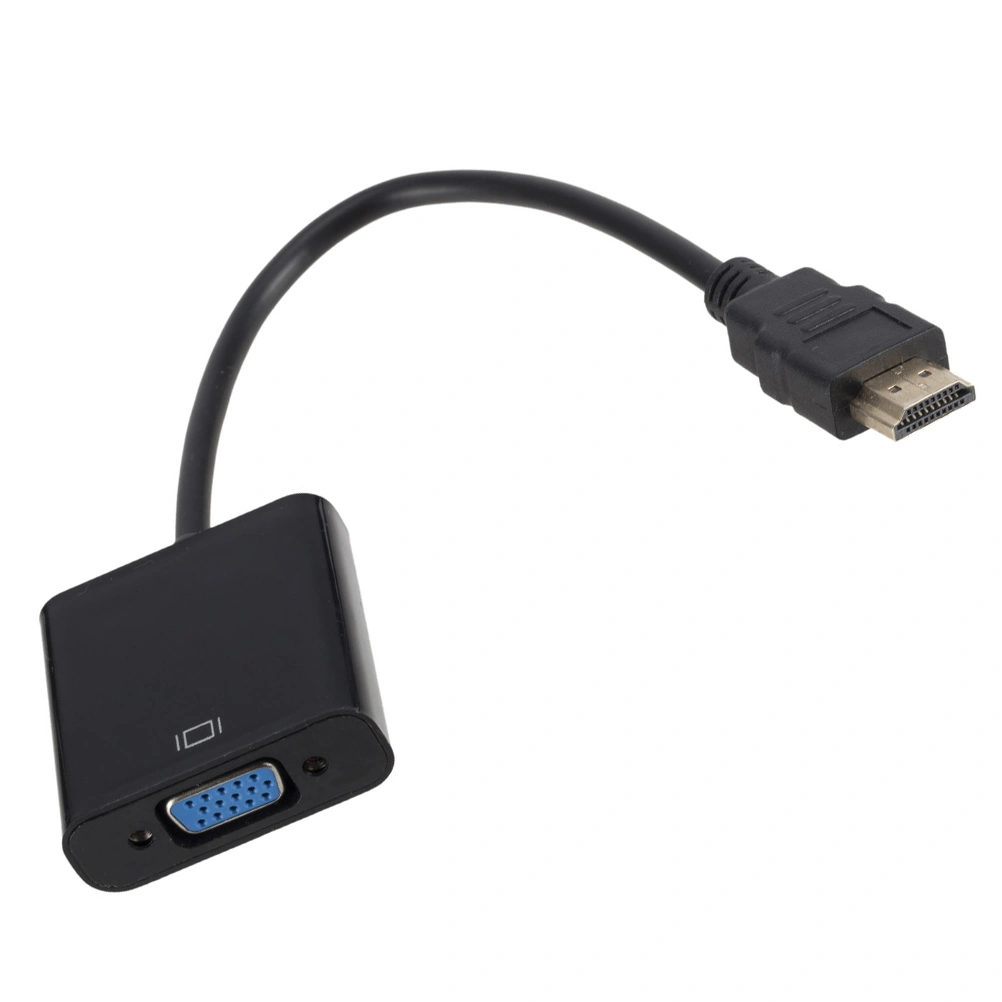 Durable to VGA Converter High-definition Cable Adapter Video Output Adapter