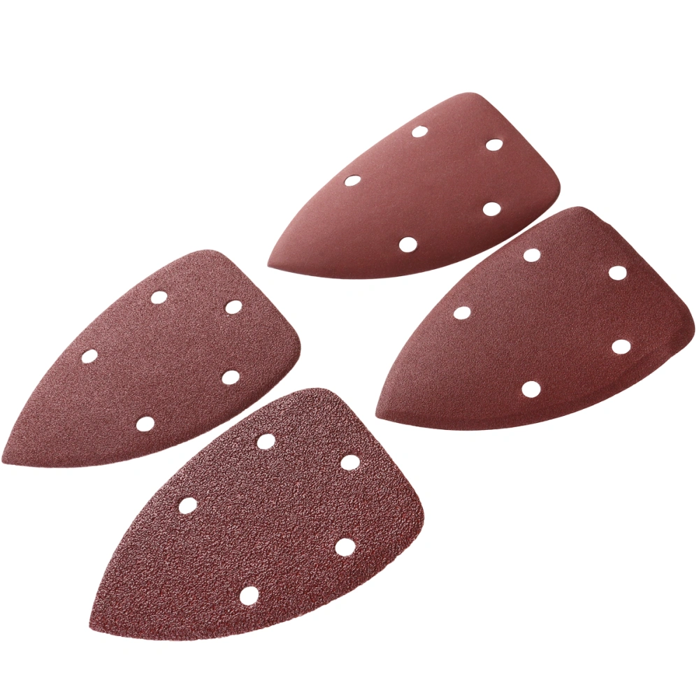 PIXNOR 40pcs Grit 14cm Mouse Sander Pads Sanding Sheets Discs Self-adhesive Pads Mixed 40 80 120 240