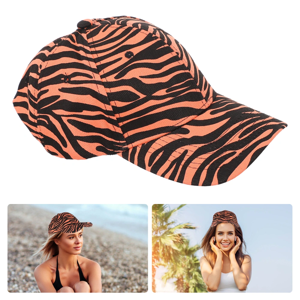 1pc Chic Cow Pattern Baseball Caps Breathable Summer Hats Sun-proof Caps