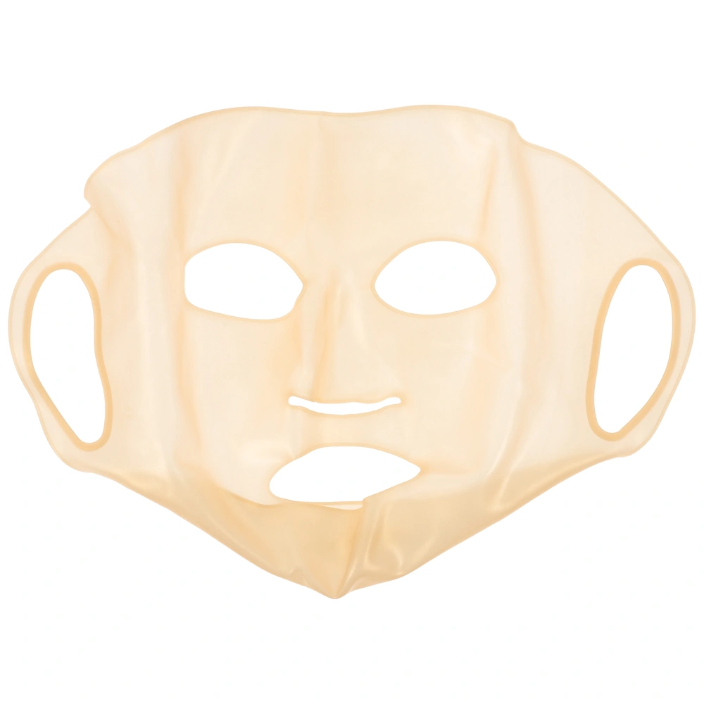 1Pc 3D Golden Silicone Mask Cover Anti Evaporation Face Beauty Mask Cover