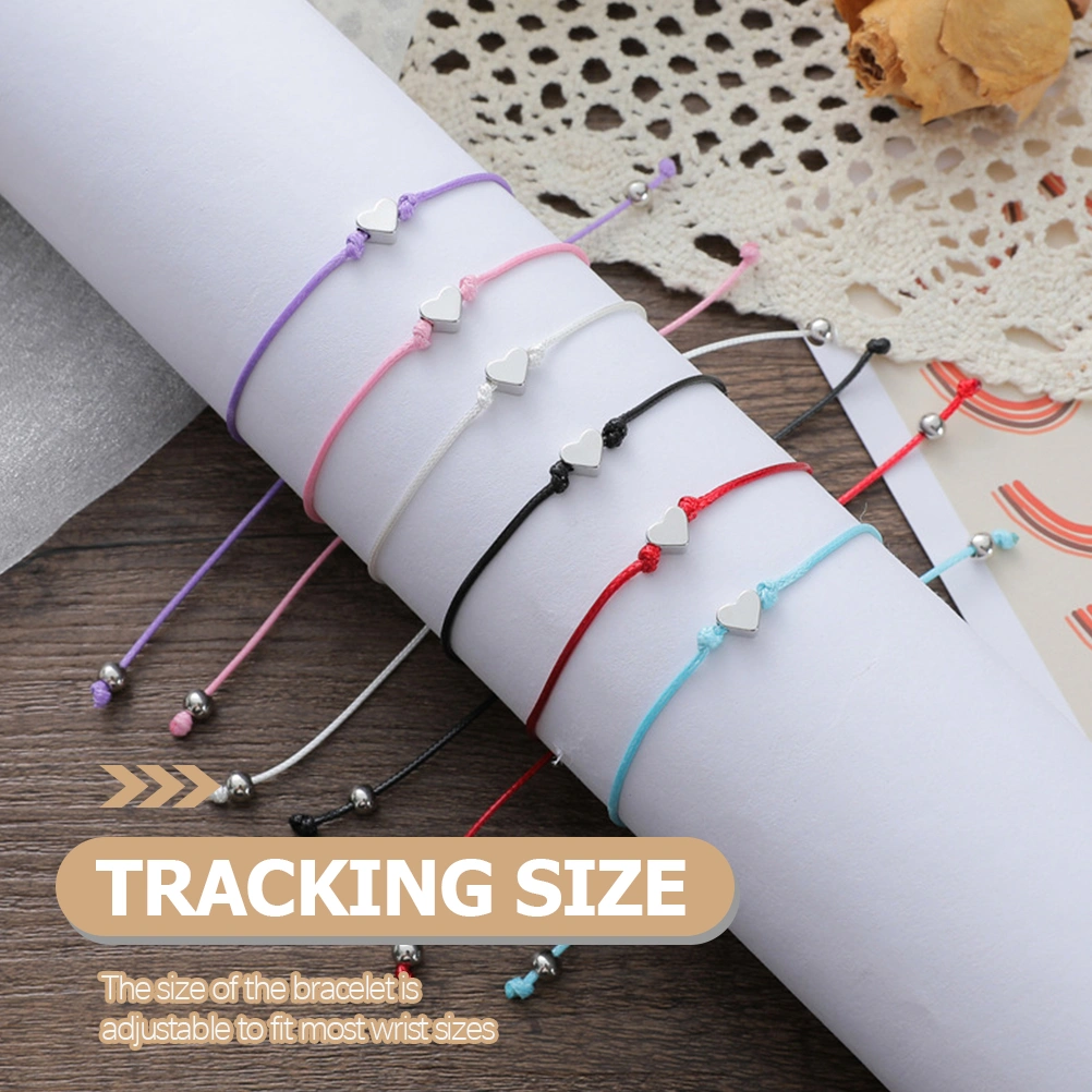 3 Sets of Decorative Daughter Bracelets Delicate Mother Bracelets Portable Macing Bracelets