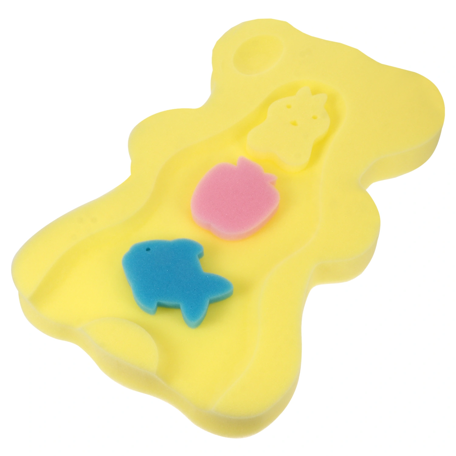 Baby Bath Sponge Support Infant Bath Cushion Comfy Skid Proof Bathing Mat