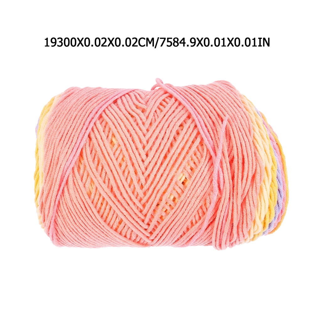 1 Roll Knitting Cord Softer Weaving String DIY Doll Pillow Braided String