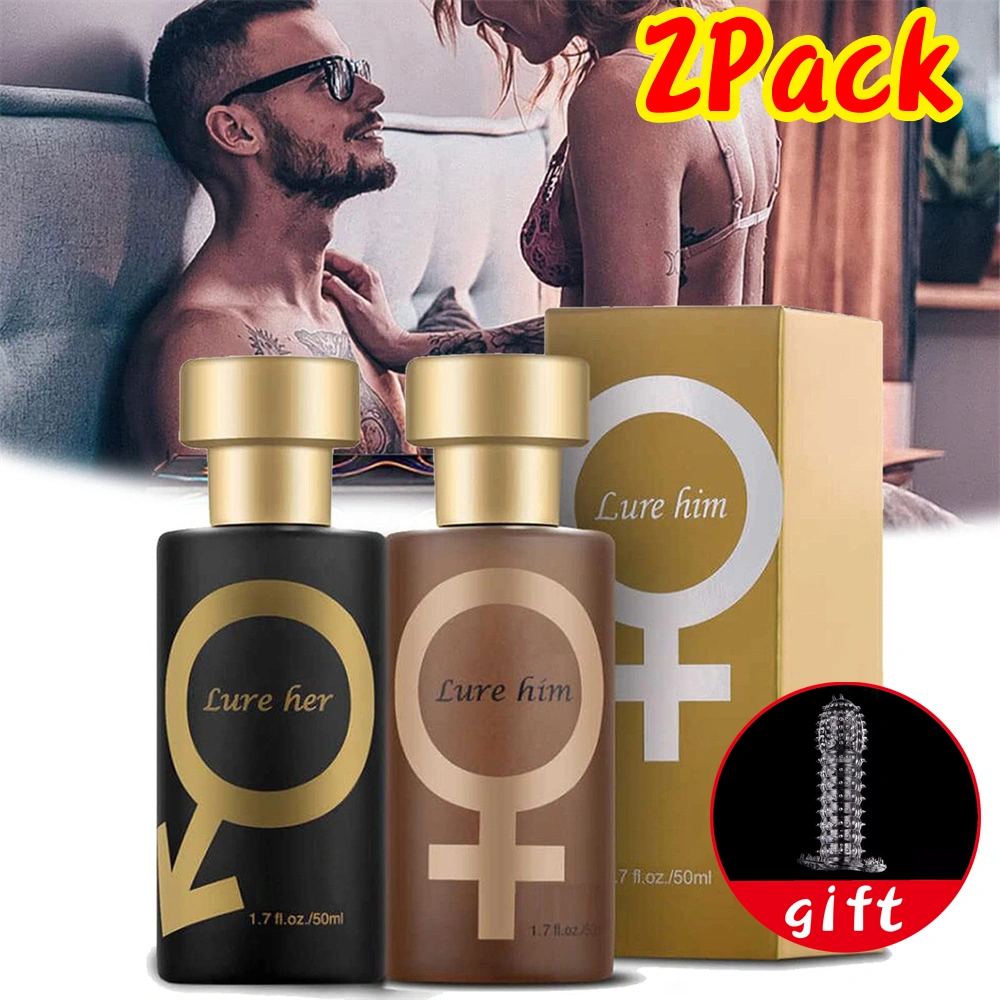 2 Pcs Lure Pheromone Perfume For Men to Attract Women 50ml