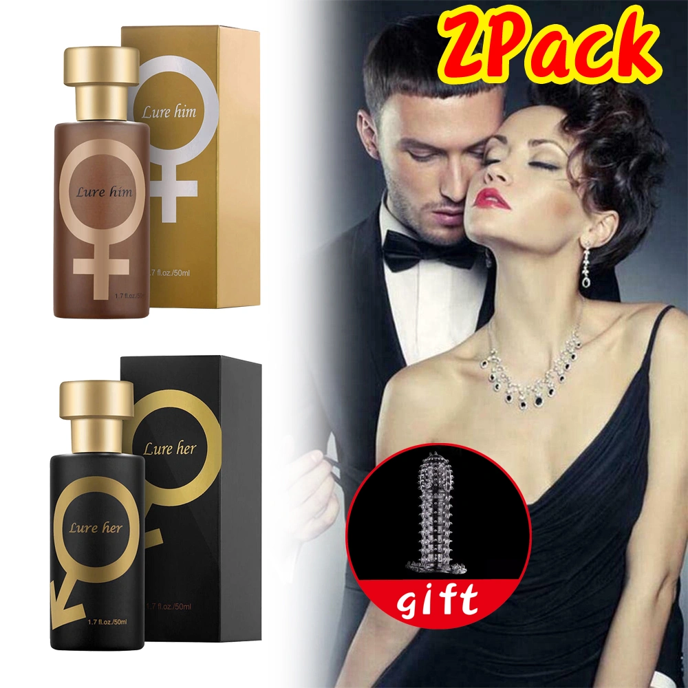 2 Pcs Romantic Lure Him Perfume for Woman To Attract Men 50ml