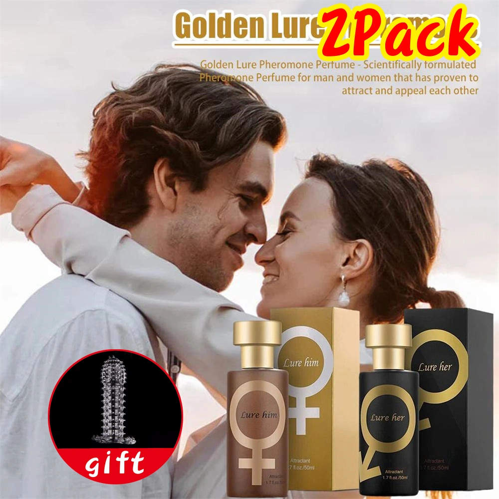 2 Pcs Pheromone Perfume Spray for Men to Attract Women 50ml