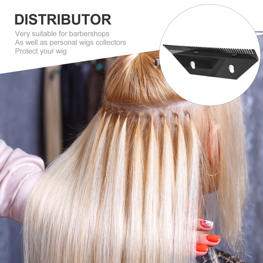 Hair Wig Storage Holder Hair Extension Caddy Acrylic Hair Extension Stand for Salon