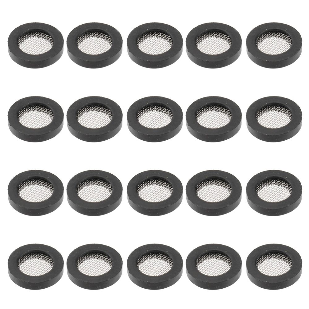 50pcs Hose Silicone Washers Water Hose Silicone Filter Gasket For Shower Head Water Tap Faucet