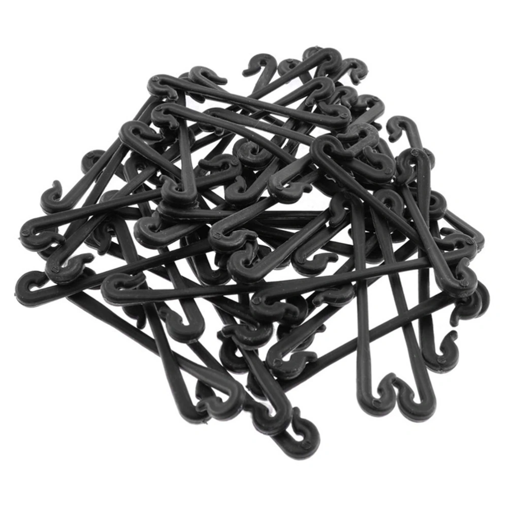 200pcs Rattan Climbing Fixing Plants Trellis Clips Support Clips Vine Fixing Clips