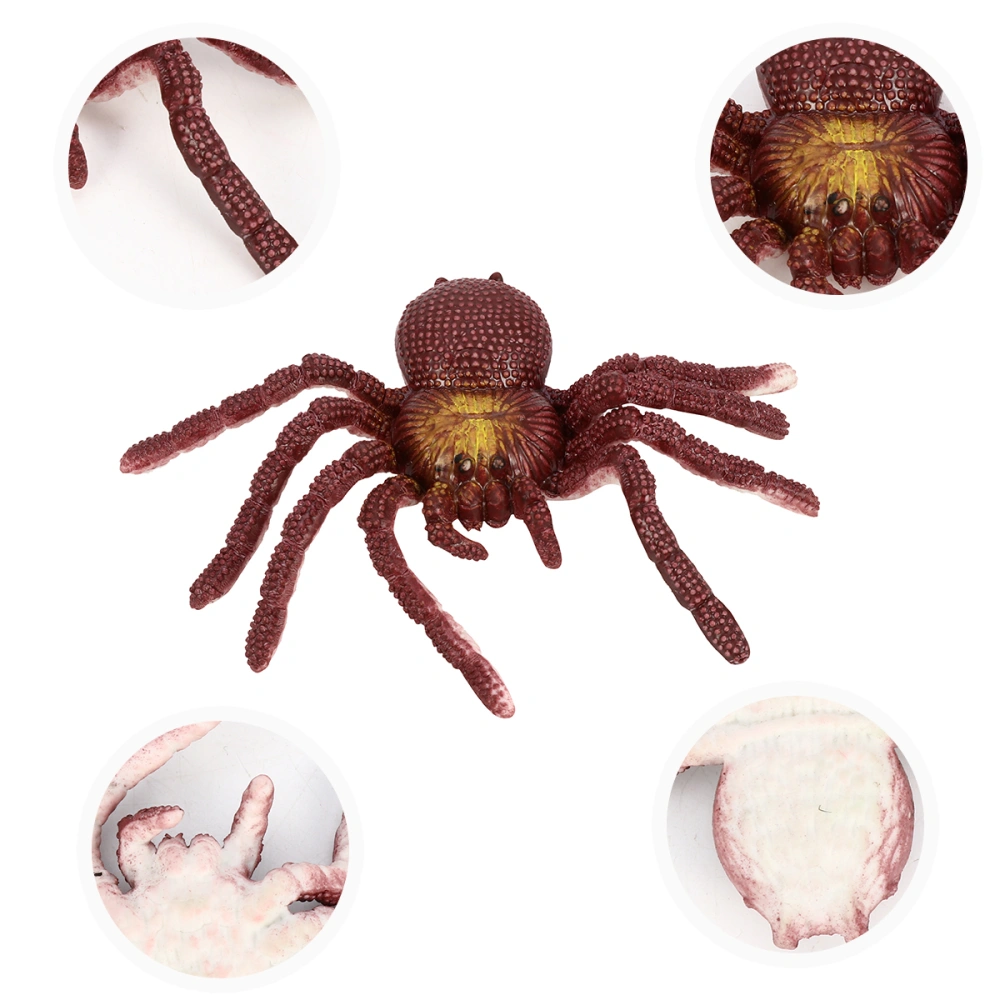 7pcs Halloween Theme Spider Toys Lizard Trick Toys Horror Simulation Insects