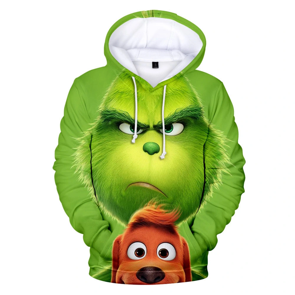 Men Funny Grinch  Christmas Sweater-Cool Funny Pattern