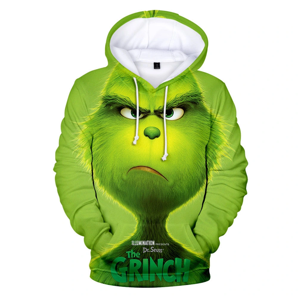 Men Funny Grinch  Christmas Sweater-Cool Funny Pattern
