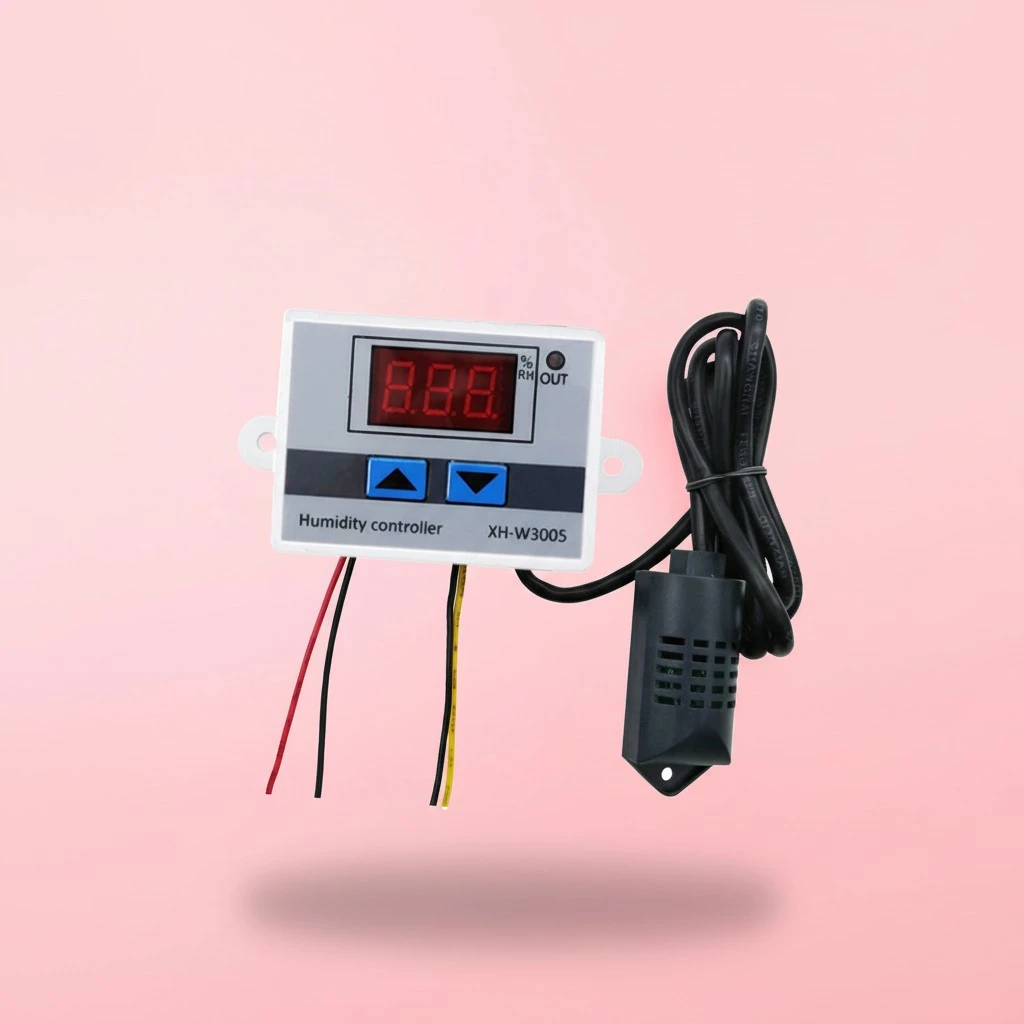12V Digital Display Humidity Controller High Precision Humidity Control Switch