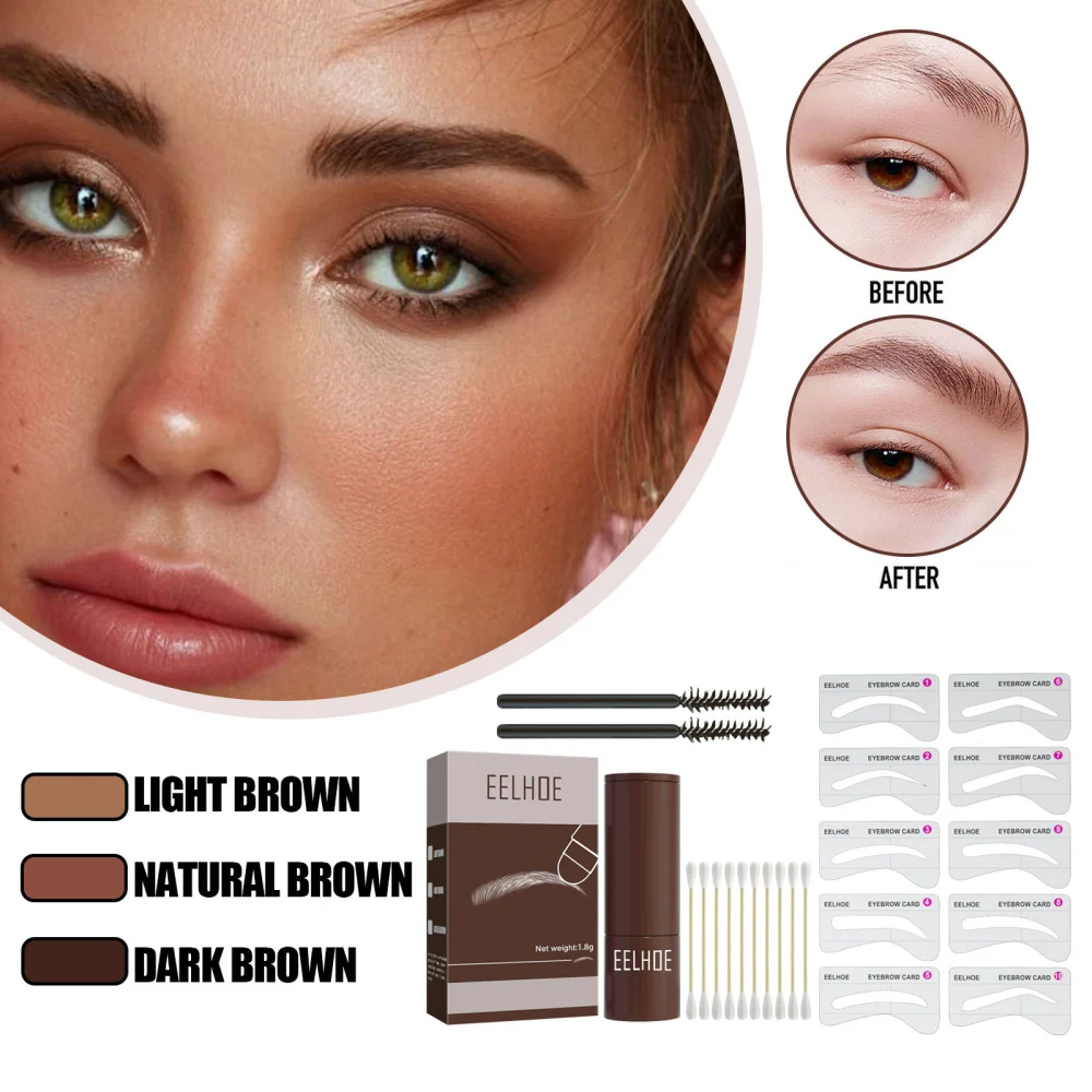 Modified eyebrow shape waterproof non-removable makeup filling eyebrow