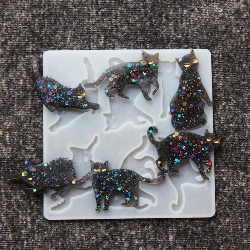 Diy Cat Crystal Glue Mold