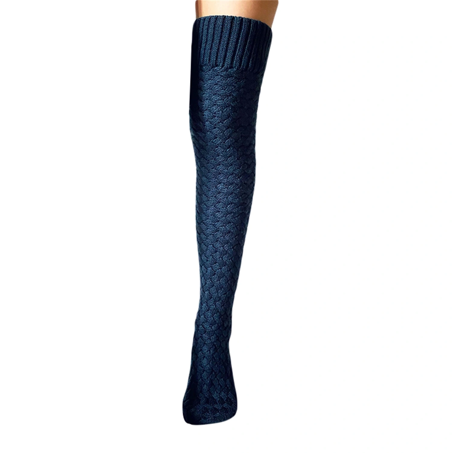 Women Thigh High Socks, Over the Knee High Socks, Knit Stockings