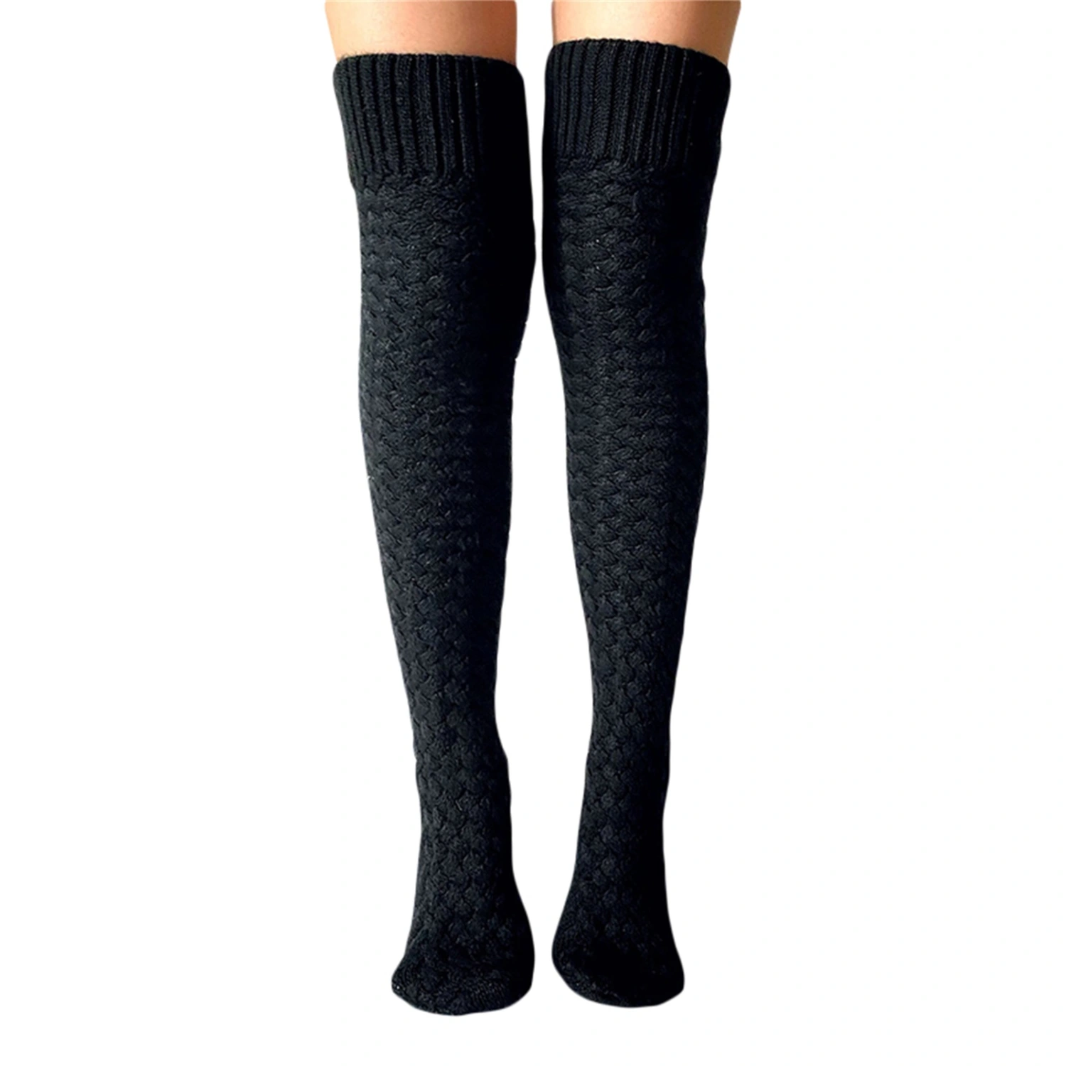 Women Thigh High Socks, Over the Knee High Socks, Knit Stockings