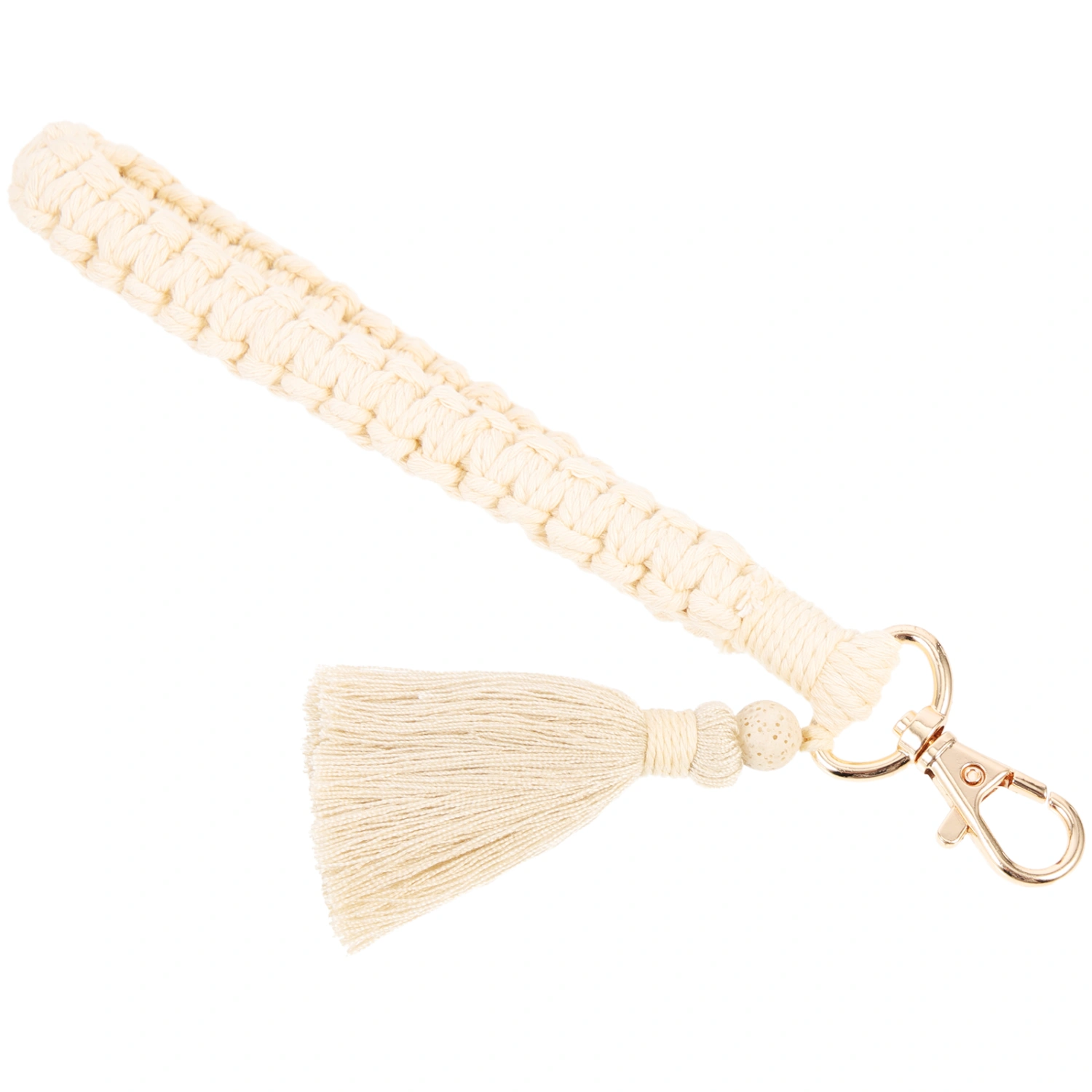 Macrame Keychain Bracelet Wristlet Keychain Keyring Holder Wrist Lanyard