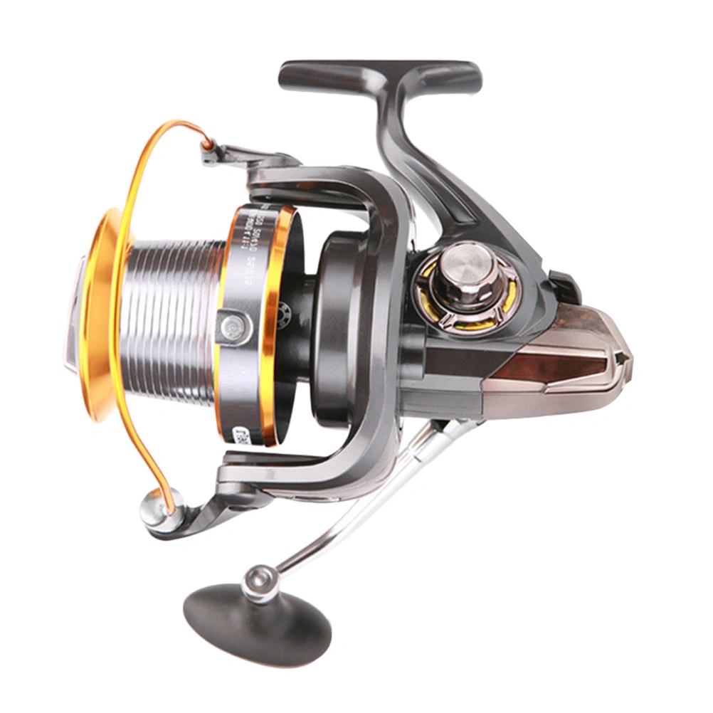 Fishing Wire Wheel Handshake Fishing Reel Fishing Coil Sea Fishing Tools Grey (Style 4000)