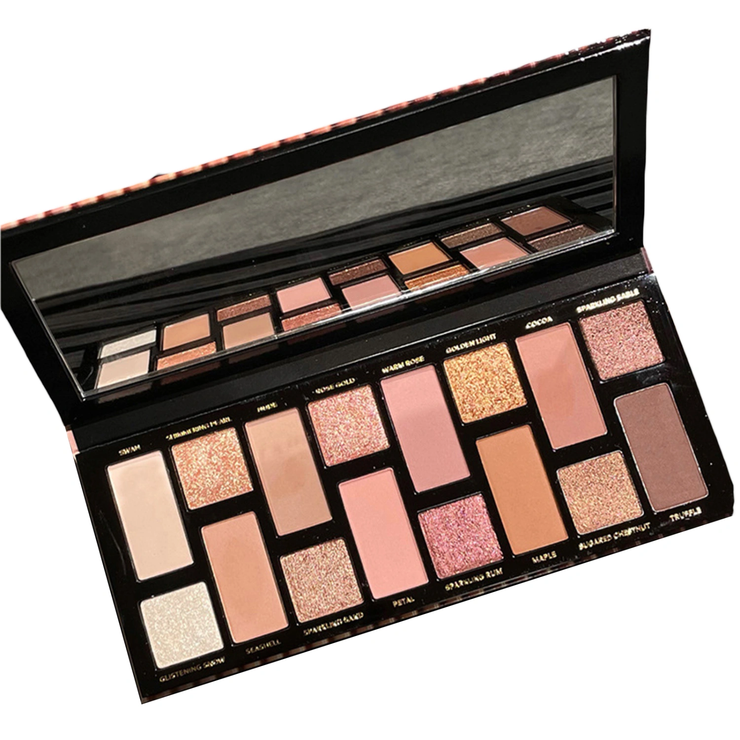 16 Colors Eyeshadow Palette Natural Long Lasting Matte Shimmer Glitter Eye Shadow Make up Cosmetics