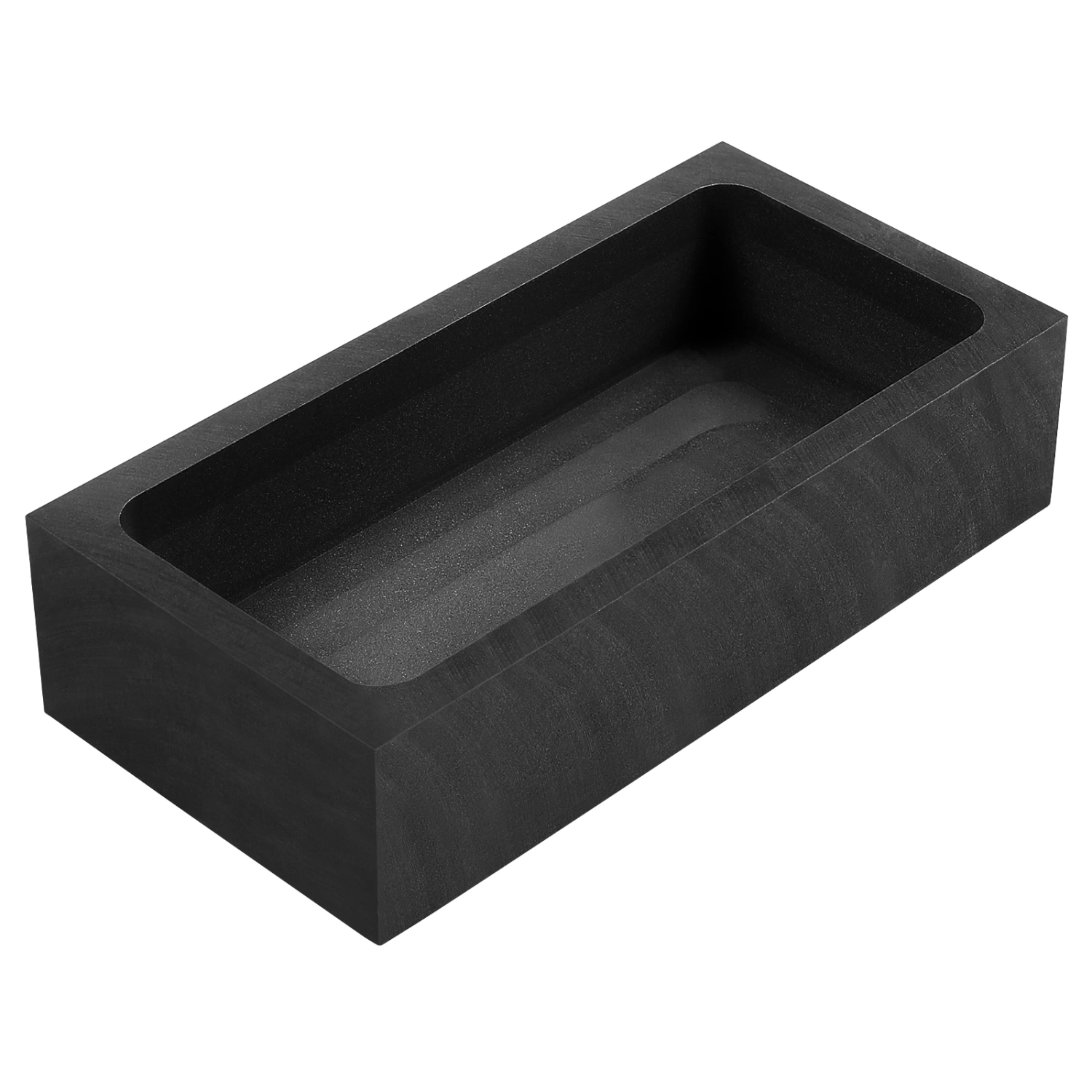 1pc Ingot Mold Metal Casting Melting Graphite Mold Refining Gold Silver Copper Mold (Black)