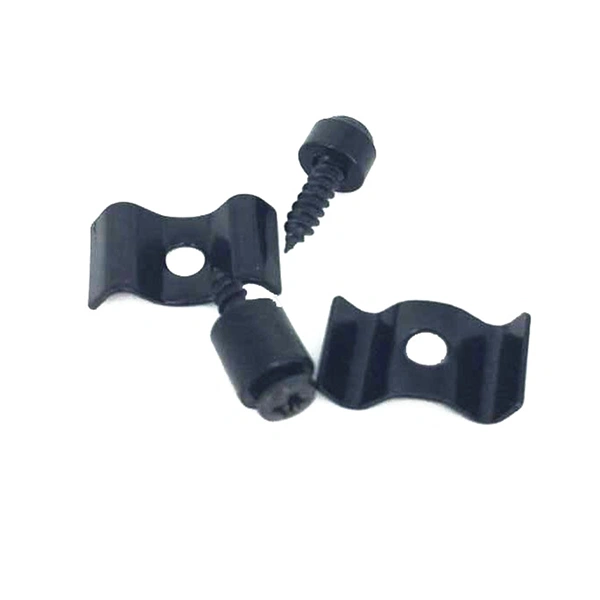 Set of String Tree Guide Retainer for Strat Guitar (Black)