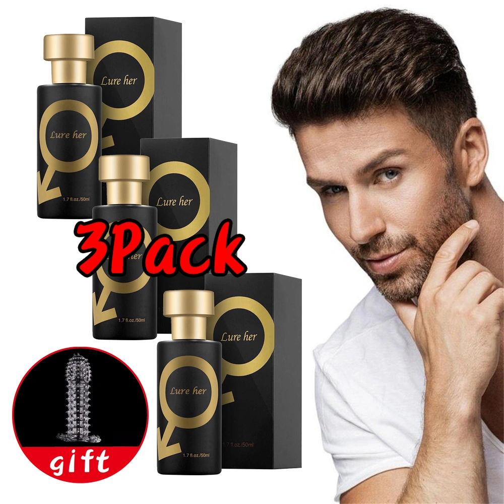 3 Pcs Lure Her Perfume Sexually Stimulating Perfume  For Man