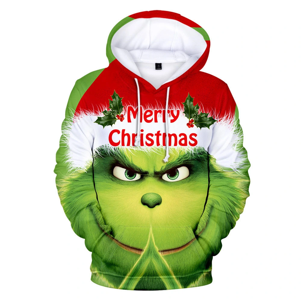 Men Funny Grinch  Christmas Sweater-Merry Christmas Funny Pattern