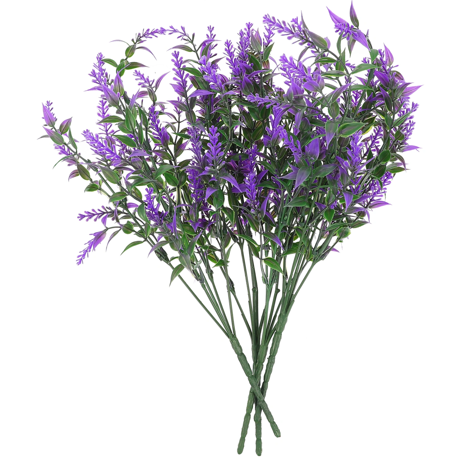 8Pcs Simulation Lavenders Artificial Flowers Fake Flowers Flower Arrangement Supplies