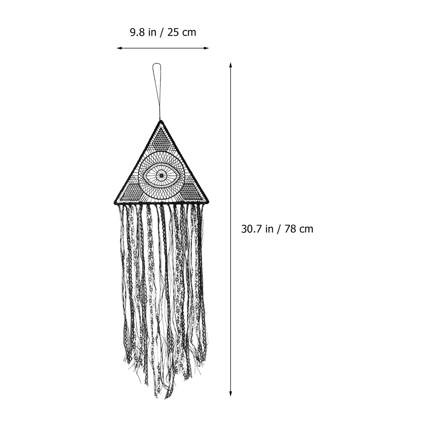 1pc Eye of God Tassel Dreamcatcher Wall Hanging Ornament Home Decoration