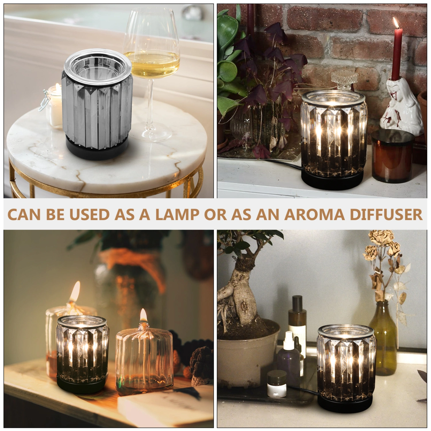 1Pc Aromatherapy Wax Lamp Small Night Light Decor Desktop Aroma Light US Plug