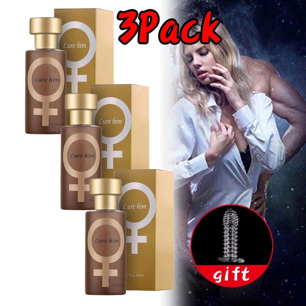 3 Pcs Lure Her Perfume For Men Lure Her Cologne 50ml