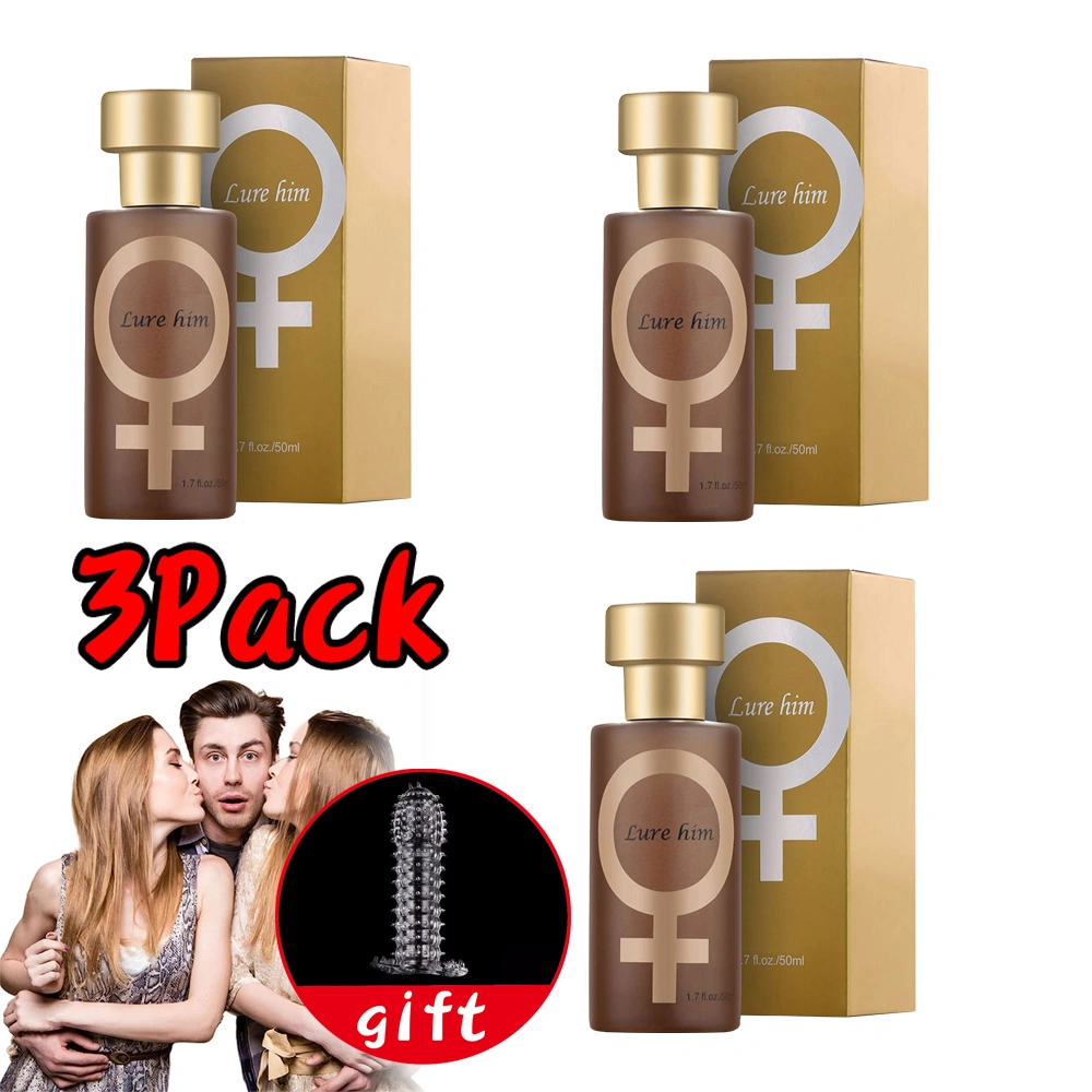 3 Pcs Lure Him Perfume for Woman Long Lasting Perfume 50ml