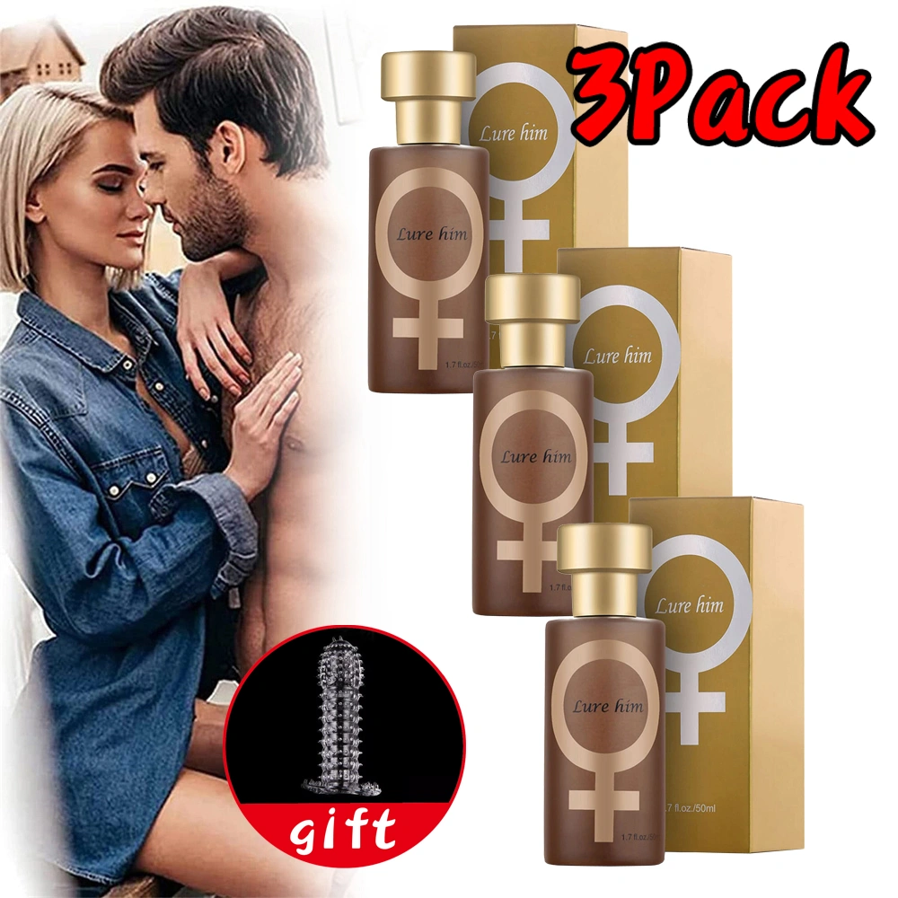 3 Pcs Perfume For Woman,Lure Him  Perfume For Him 50ml