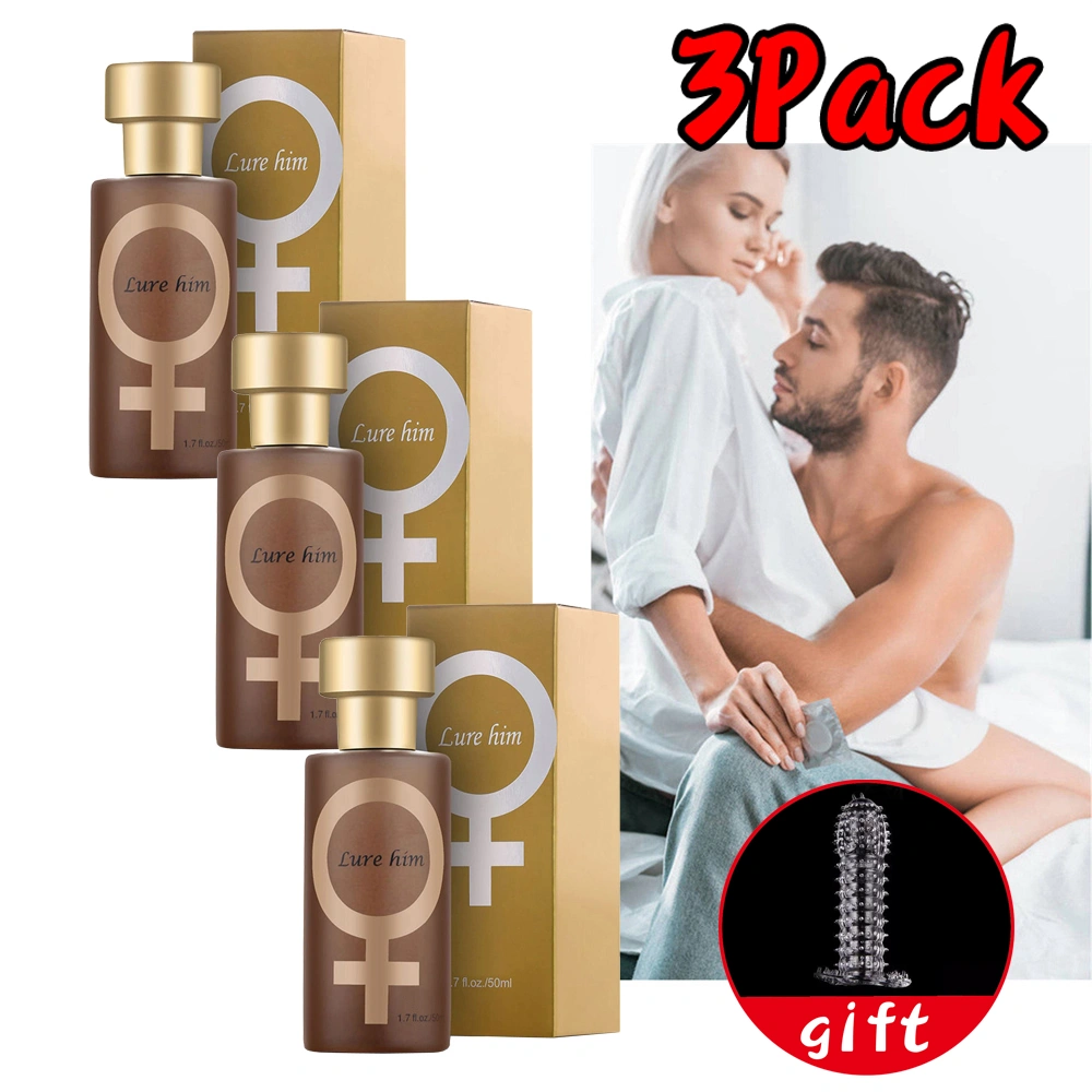 3 Pcs Perfume For Men,Lure Her Perfume For Him 50ml