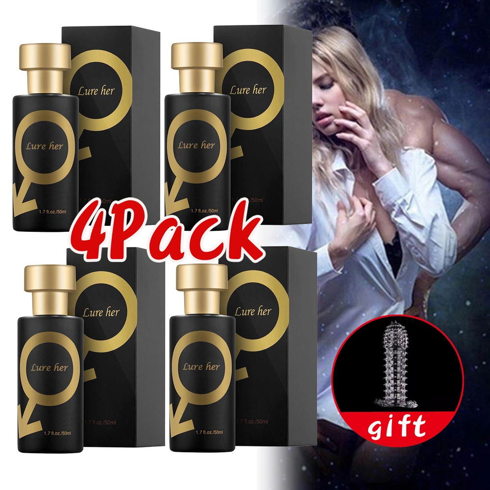 4 Pcs Lure Her Perfume Sexually Stimulating Perfume  For Man