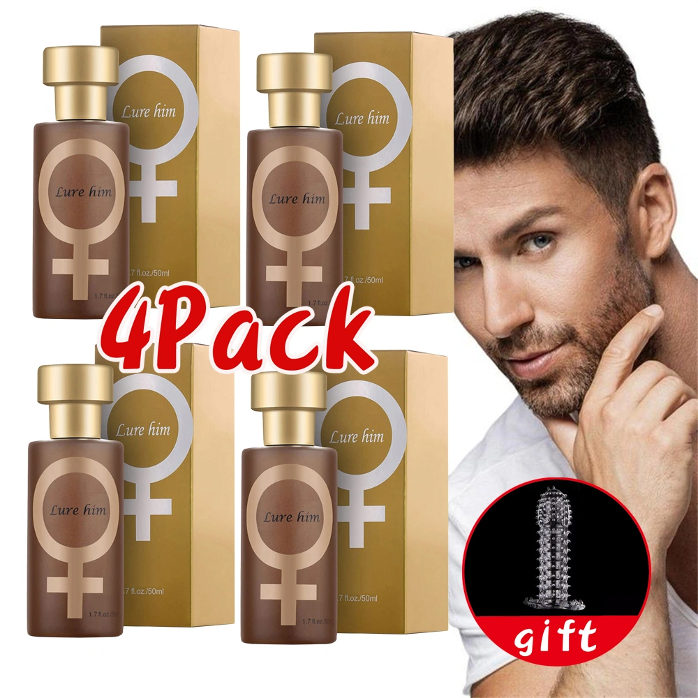 4 Pcs Lure Him Perfume For Woman Lure Him Cologne 50ml