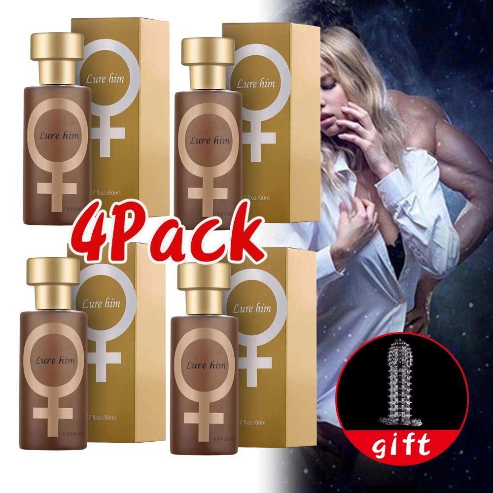 4 Pcs Lure Her Perfume For Men Lure Her Cologne 50ml