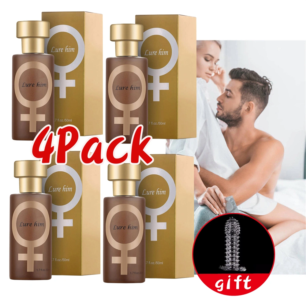 4 Pcs Perfume For Men,Lure Her  Perfume For Him 50ml