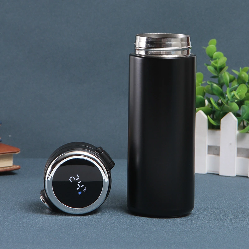 LED Touch Bounce 304 Stainless Steel Smart Insulation Cup