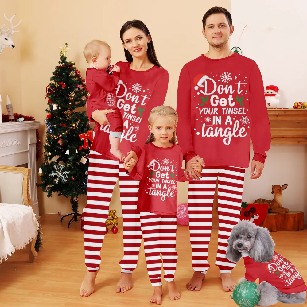 Family Christmas Pjs Matching Sets,Pijamas NavideñAs FamiliaresPajamas For Kids