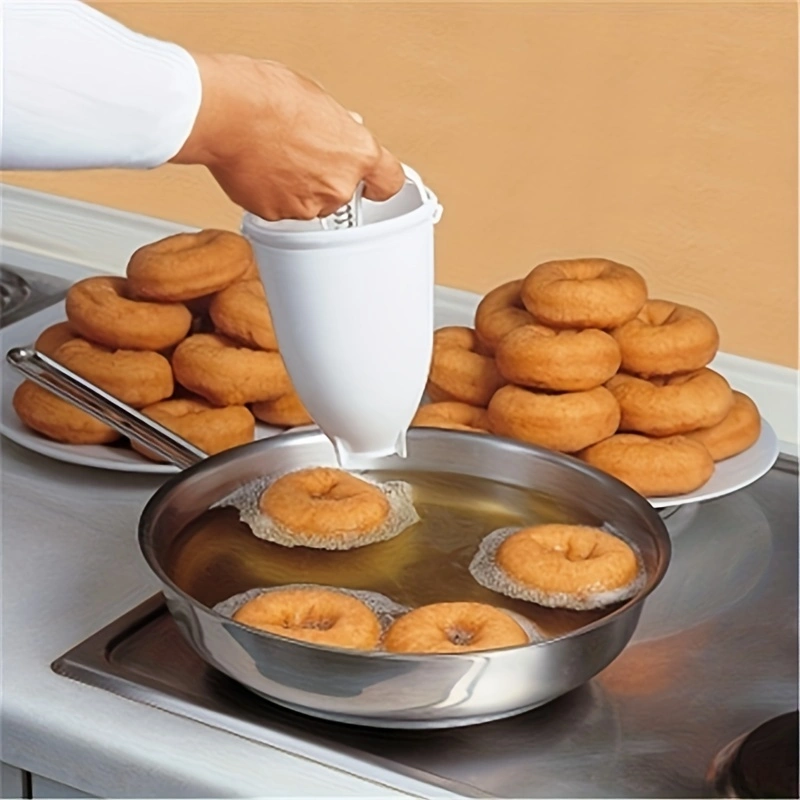 1pc, Easy-to-Use Donut Batter Dispenser - Perfect for Making Delicious Donuts and Pancakes at Home