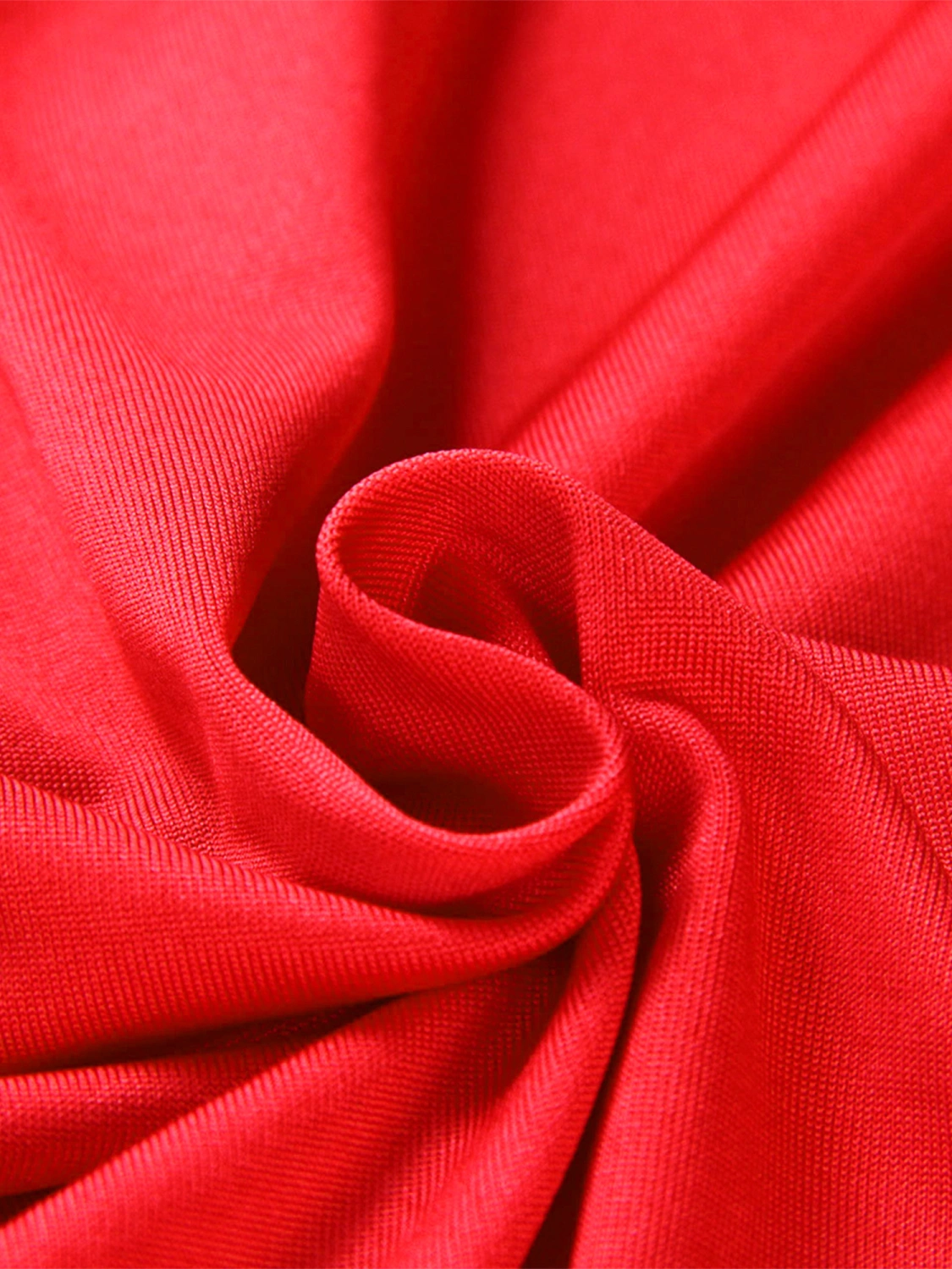 Women Bodycon Dress Halter Deep V Neck Solid Color Ruched Dress