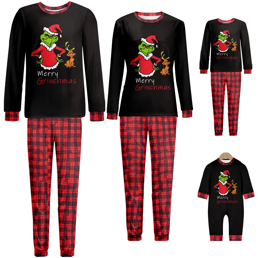 Family Christmas Pjs Matching Sets,Christmas Pjs Family Set,Mens Christmas Pajama