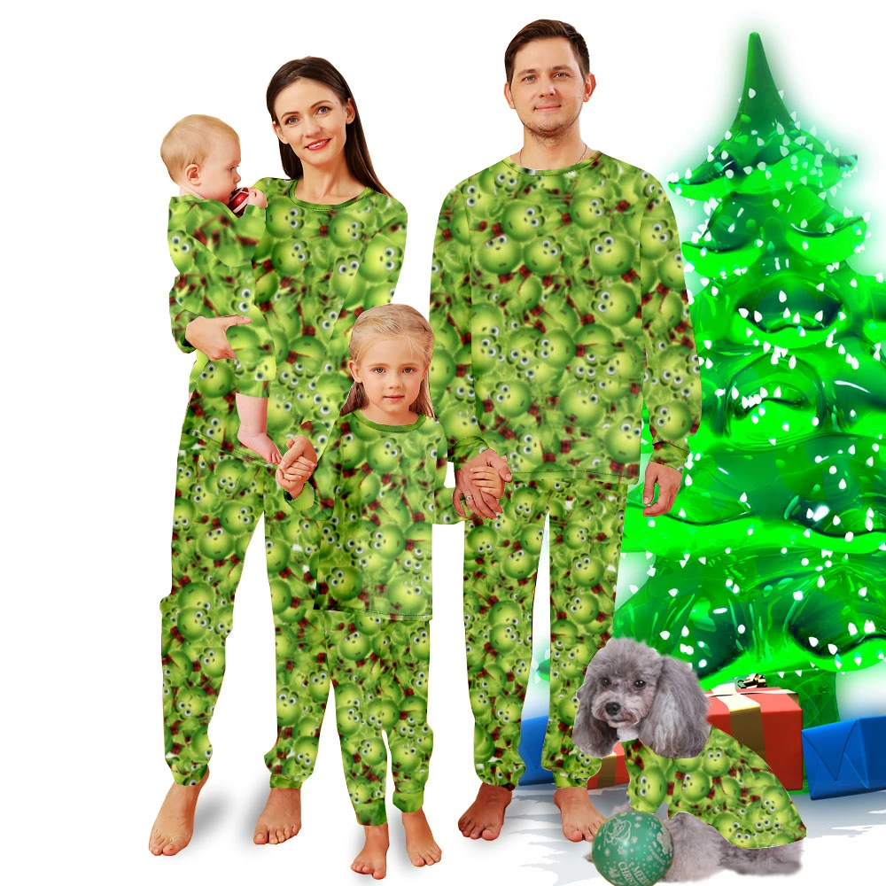 Grinch Matching Christmas Pjs For Family,Boys Christmas Pajamas,Christmas Pj'S