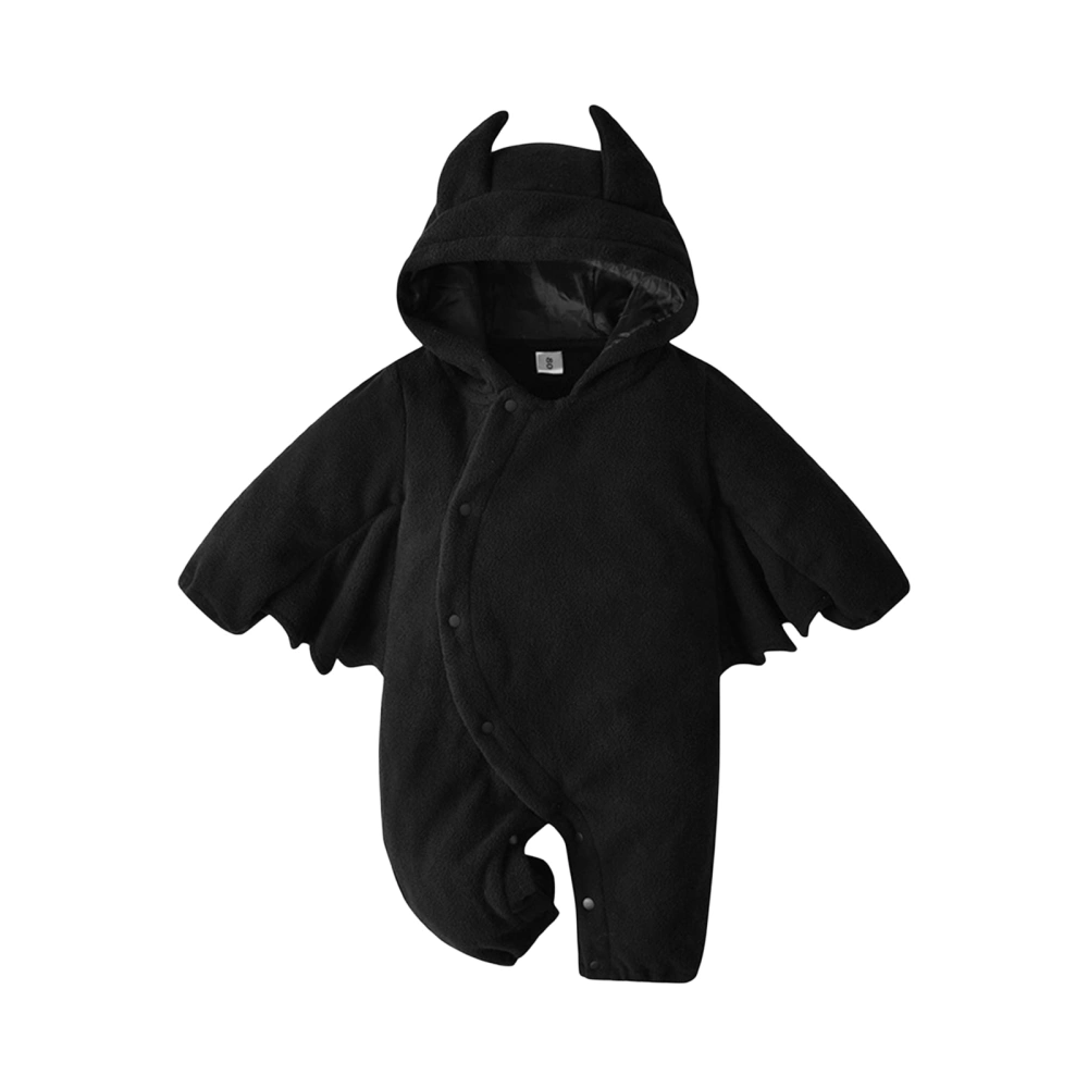 Baby Jumpsuit, Long Sleeve Hooded Devil Costume Newborn Romper Halloween Baby Clothes for Girls Boys