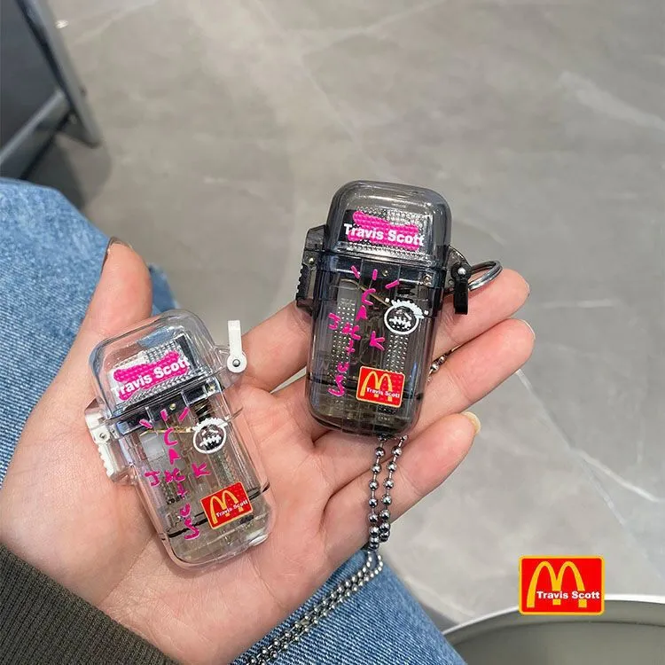 McDonald's Fashion Pink Flame Windproof Lighter