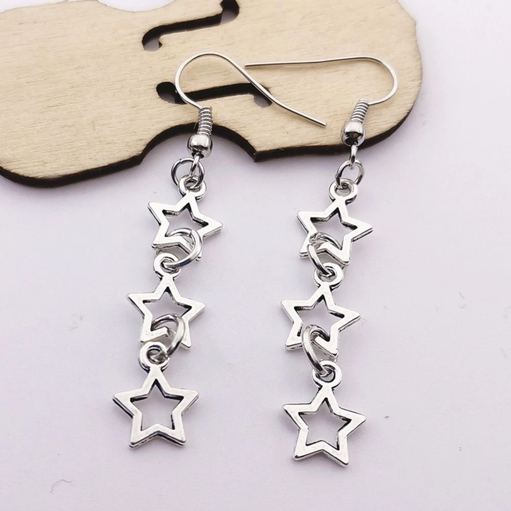 Star Earrings Star Goddess Stars Children Gifts Witchcraft Gifts Modern Witch Stars Charm Earrings