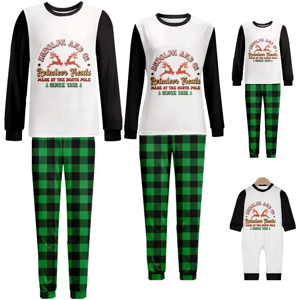 Grinch Christmas Pajamas,Christmas Pjs For Family,Christmas Pajama Sets For Family